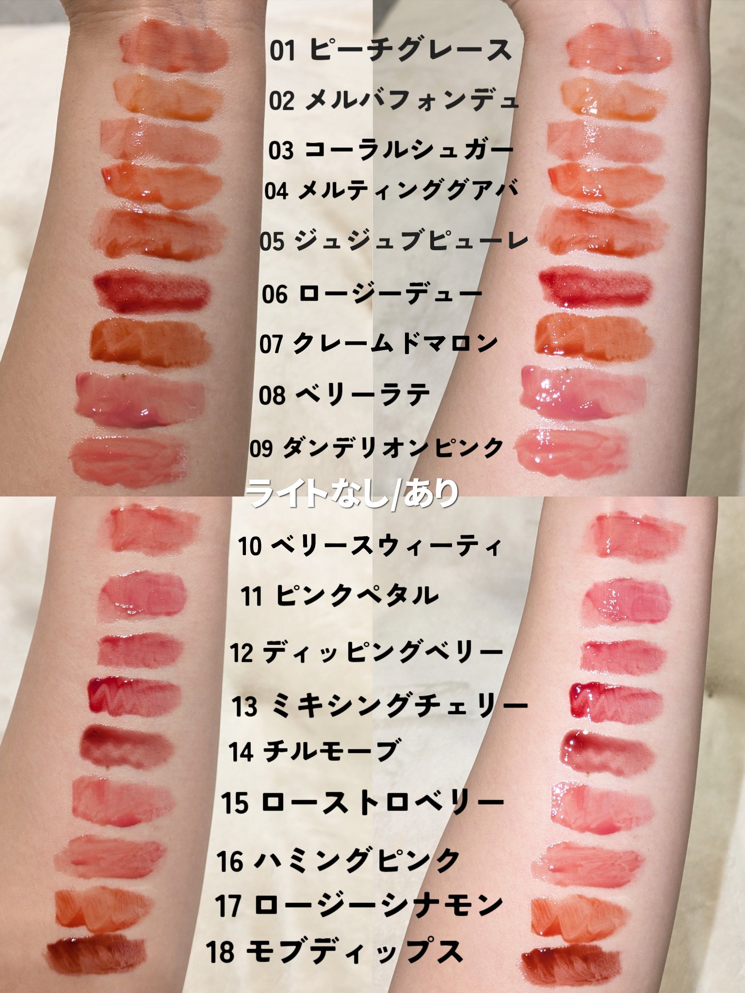 ジューシーデューイグロウティント 04 メルティンググアバ(ミニ) /dasique/リップティントを使ったクチコミ（2枚目）