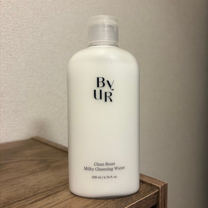 クリーンリセット ミルキー クレンジングウォーター/ByUR/クレンジングウォーターを使ったクチコミ(1枚目)