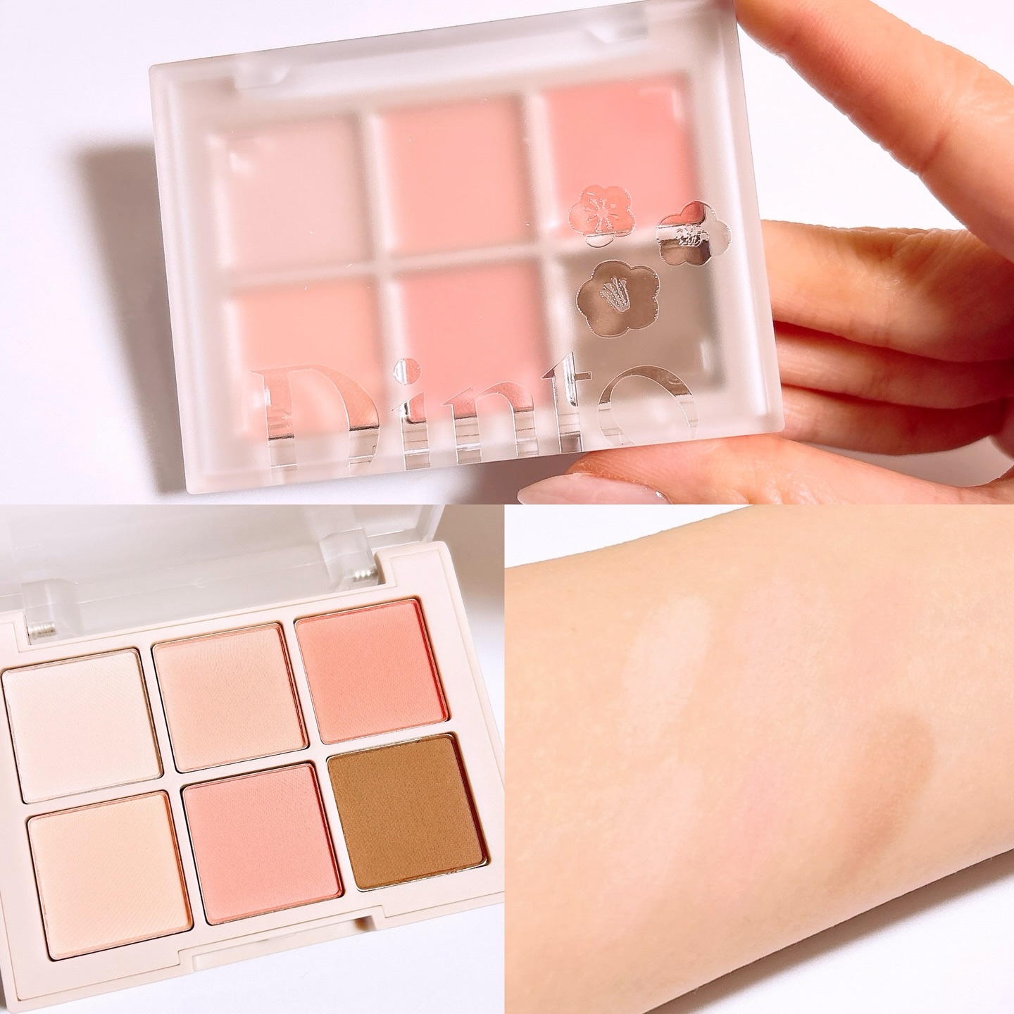 ブラーフィニシュシャドウパレット/Dinto/アイシャドウパレットを使ったクチコミ（2枚目）