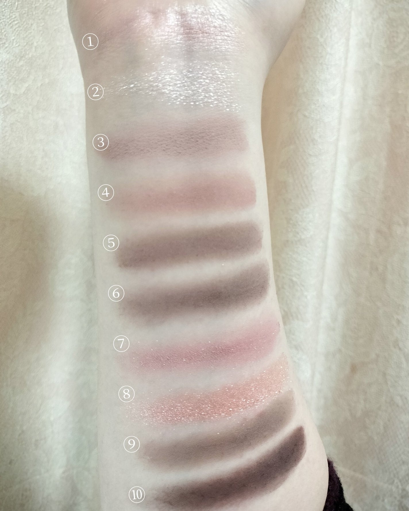 MDショールモーメント アイシャドウパレット/mude./アイシャドウパレットを使ったクチコミ(2枚目)