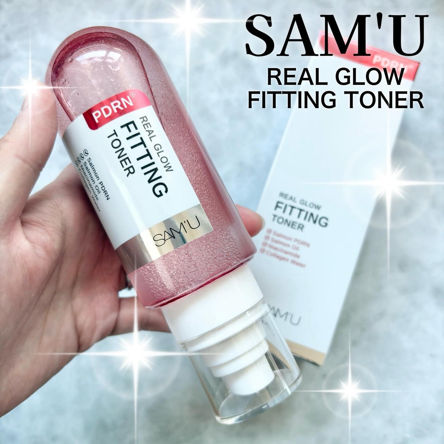 PDRNリアルグロウフィッティングトナー/SAM'U/ミスト状化粧水を使ったクチコミ(1枚目)