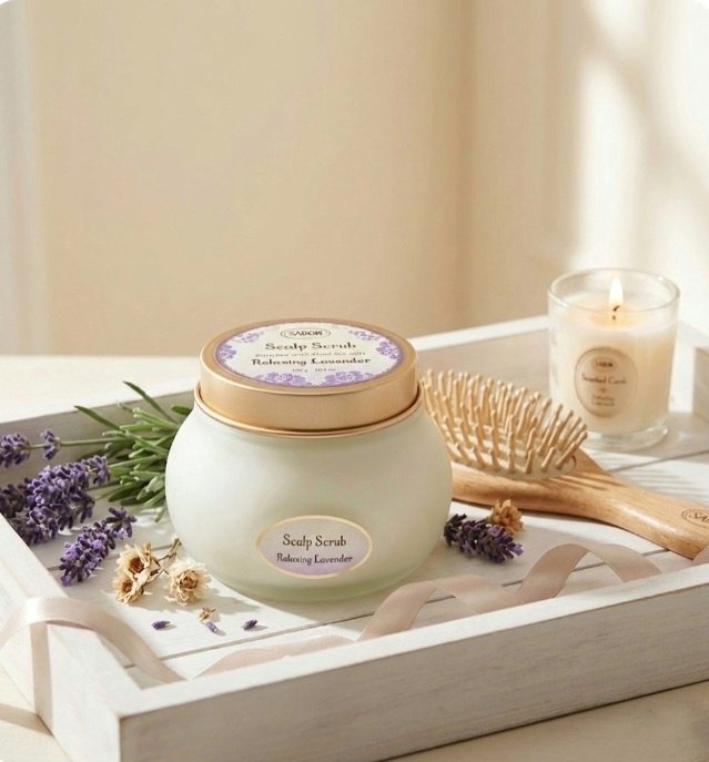 ヘッドスクラブ リラクシング(ラベンダー)/SABON/ヘッドスクラブを使ったクチコミ（1枚目）