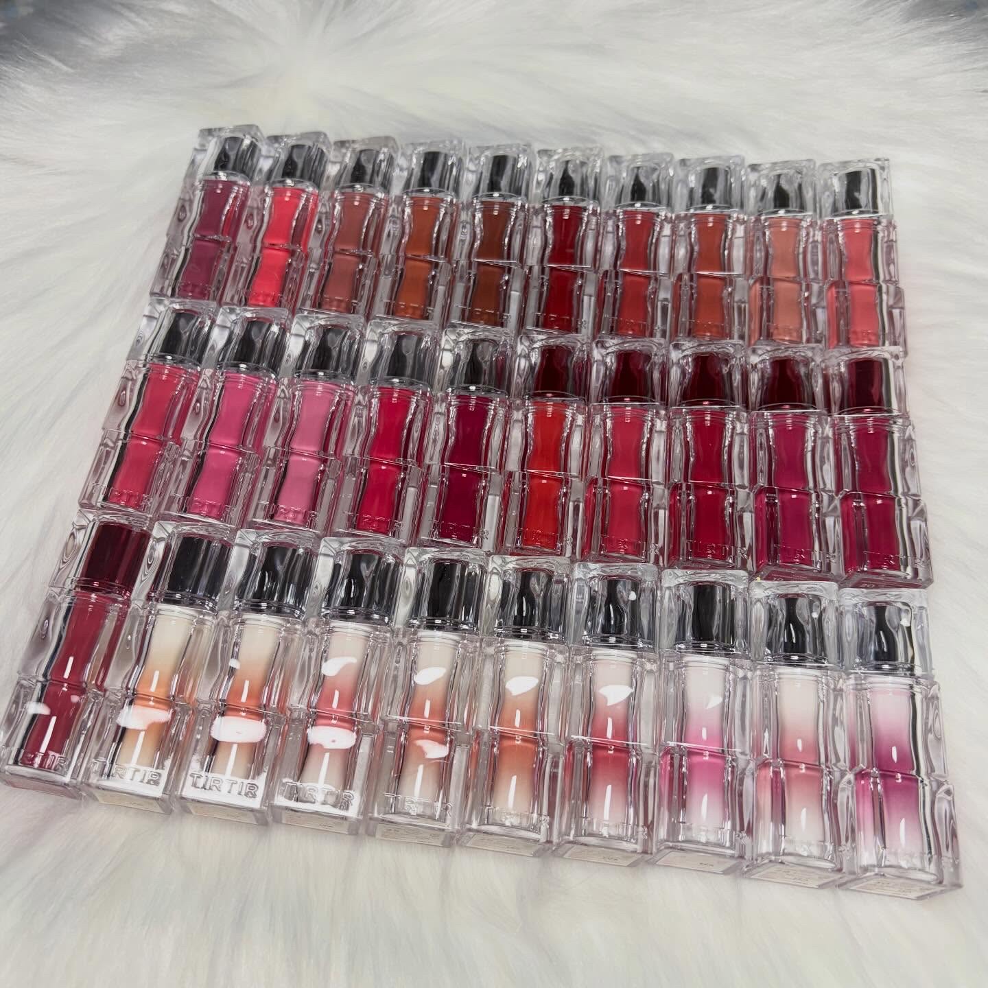 ウォーターリズムグロウティント 04 FIG PEACH（ミニ）/TIRTIR(ティルティル)/リップティントを使ったクチコミ（1枚目）