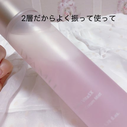 ビタ5X コラーゲン クリーム ミスト/D'amu/ミスト状化粧水を使ったクチコミ(2枚目)