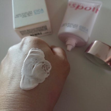 ウォータースプラッシュシカトーンアップクリーム/espoir/化粧下地を使ったクチコミ(4枚目)