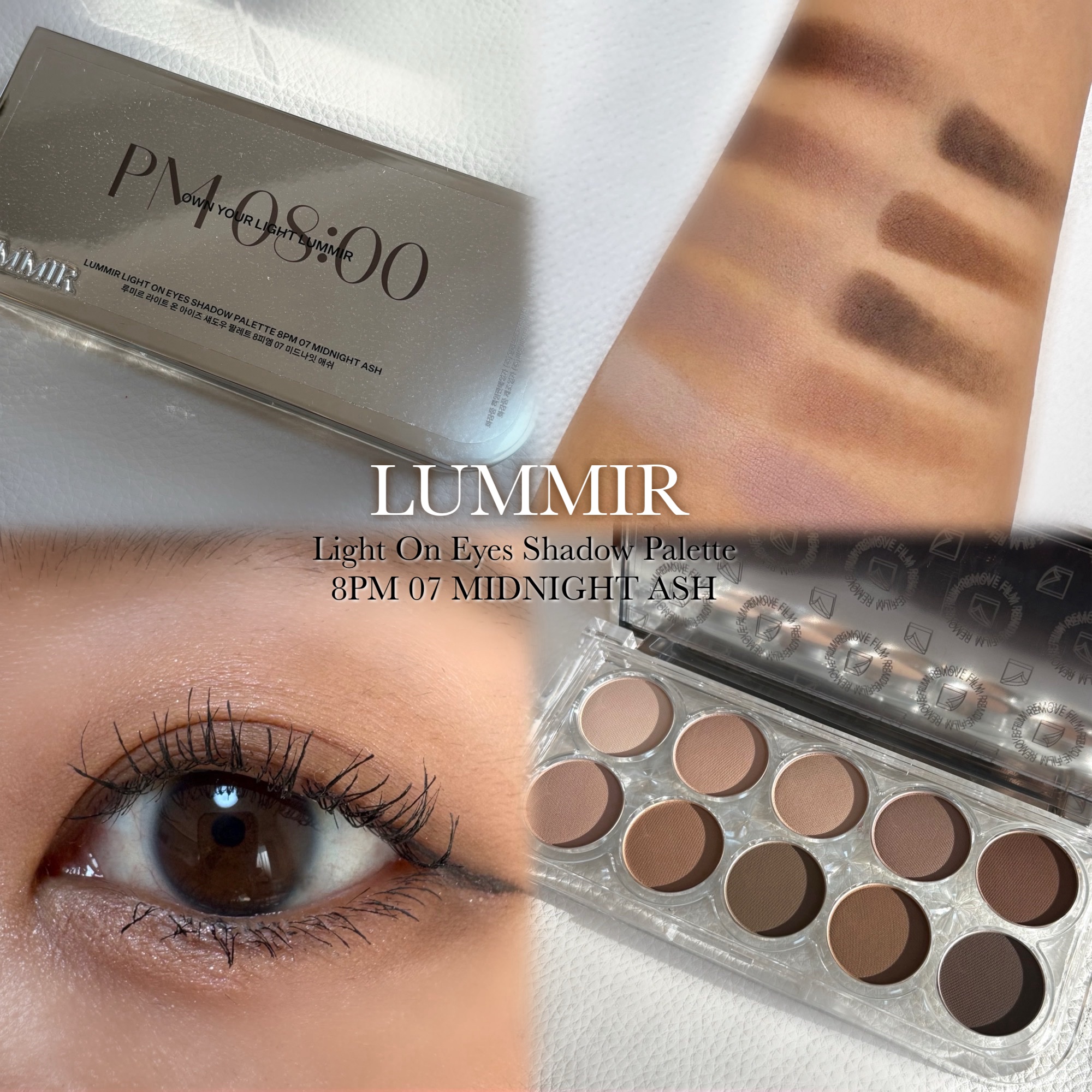 ライトオンアイズシャドウパレット/ルミル/アイシャドウパレットを使ったクチコミ（1枚目）