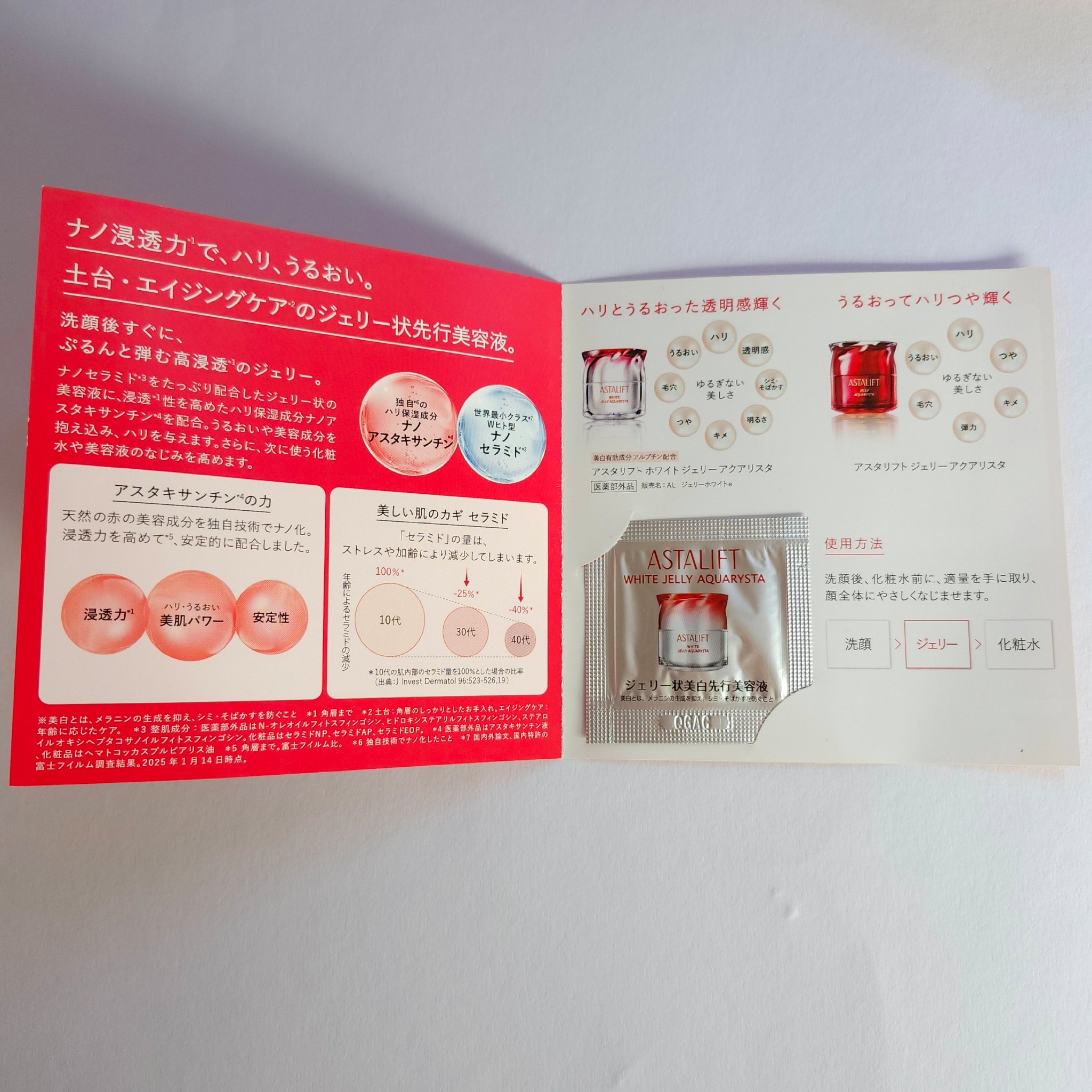 アスタリフト ジェリー アクアリスタ/アスタリフト/美容液を使ったクチコミ（1枚目）