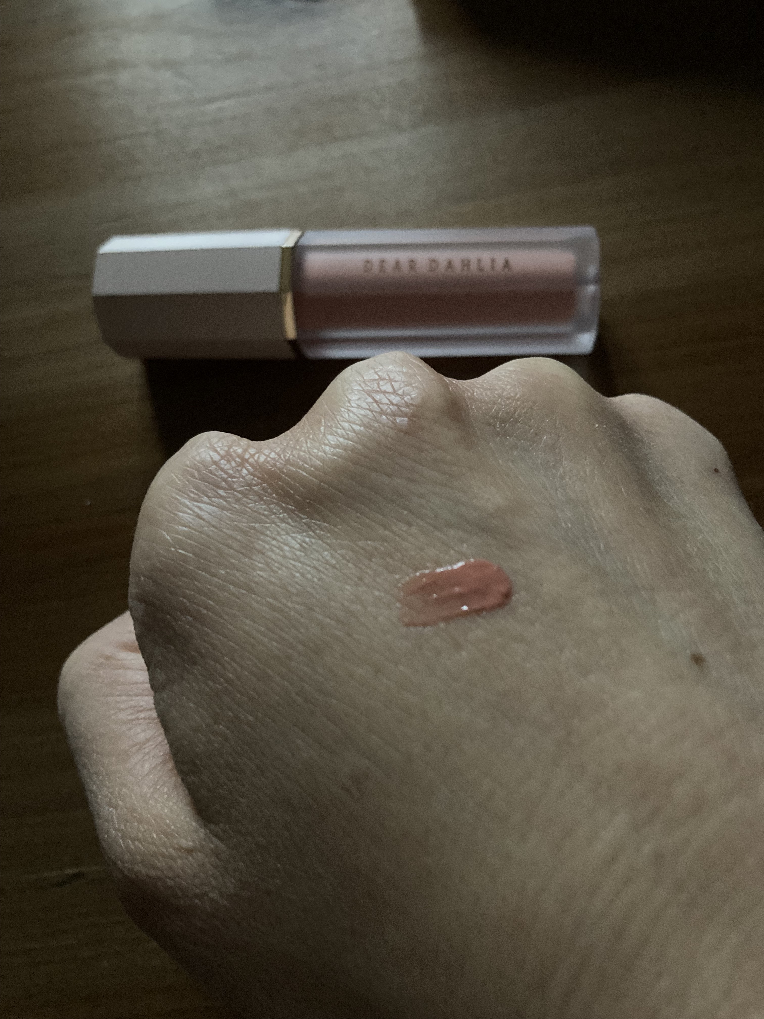 ペタルドロップリキッドブラッシャー/DEAR DAHLIA/リキッドチークを使ったクチコミ（2枚目）
