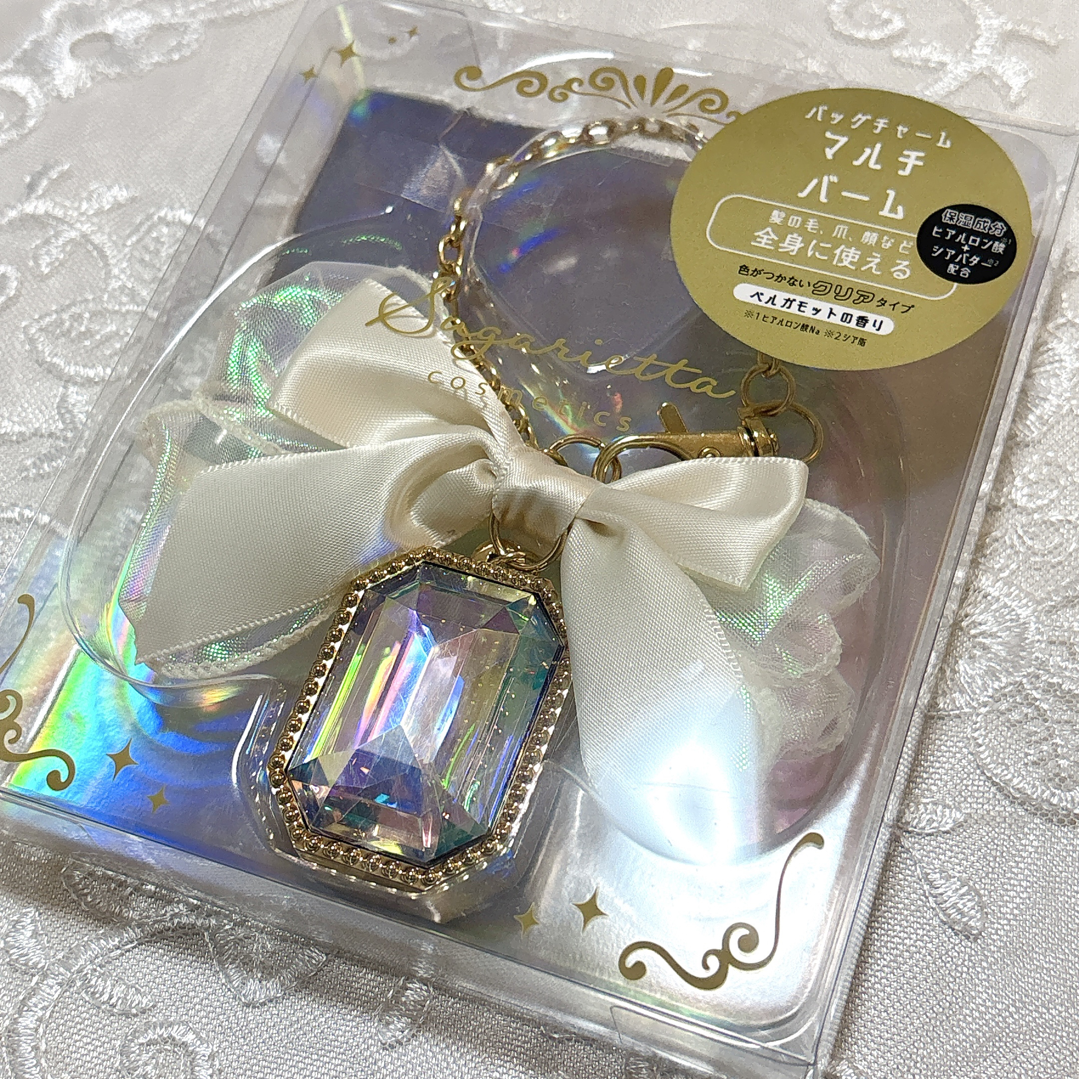 シュガリエッタシリーズ バッグチャーム マルチバーム/SHOBIDO/フェイスバームを使ったクチコミ（2枚目）