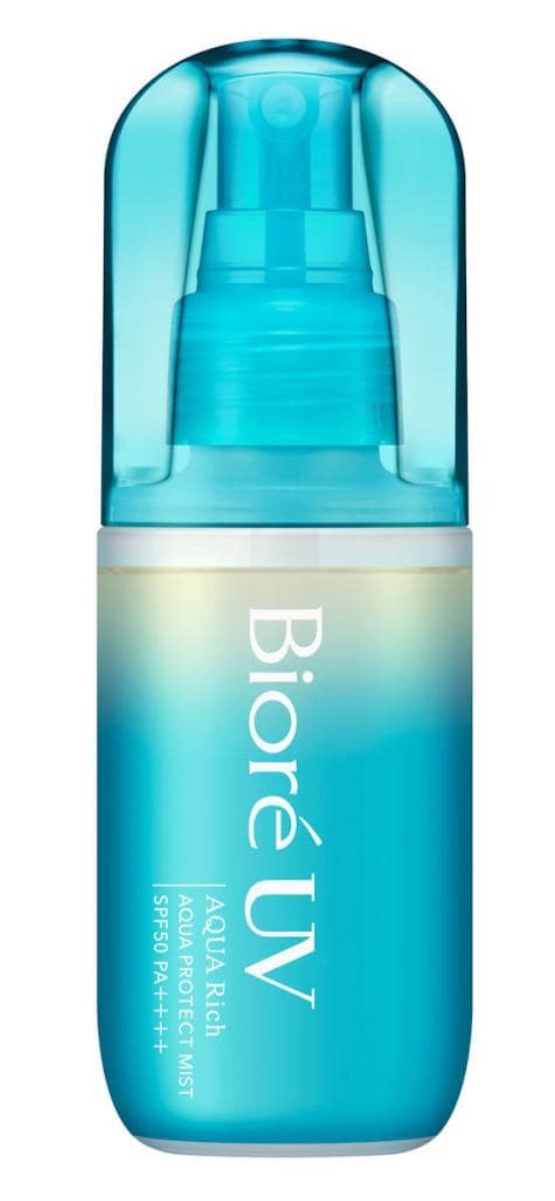 ビオレ ビオレUV アクアリッチ アクアプロテクトミストのクチコミ「ビオレ日焼け止め！

ビオレのスプレーの日焼け止め！
私は、汗とかかくときに使ったら蕁麻疹でき.....」（1枚目）