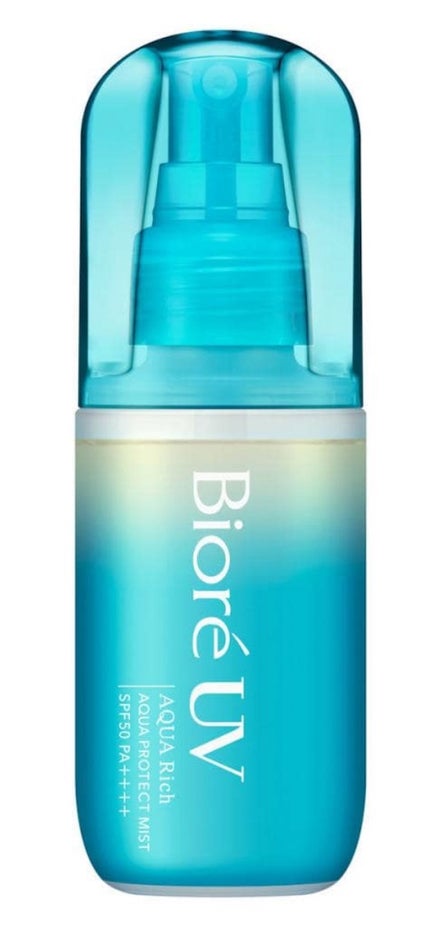 ビオレ ビオレUV アクアリッチ アクアプロテクトミストのクチコミ「ビオレ日焼け止め!
ビオレのスプレーの日焼け止め!
私は、汗とかかくときに使ったら蕁麻疹でき.....」(1枚目)