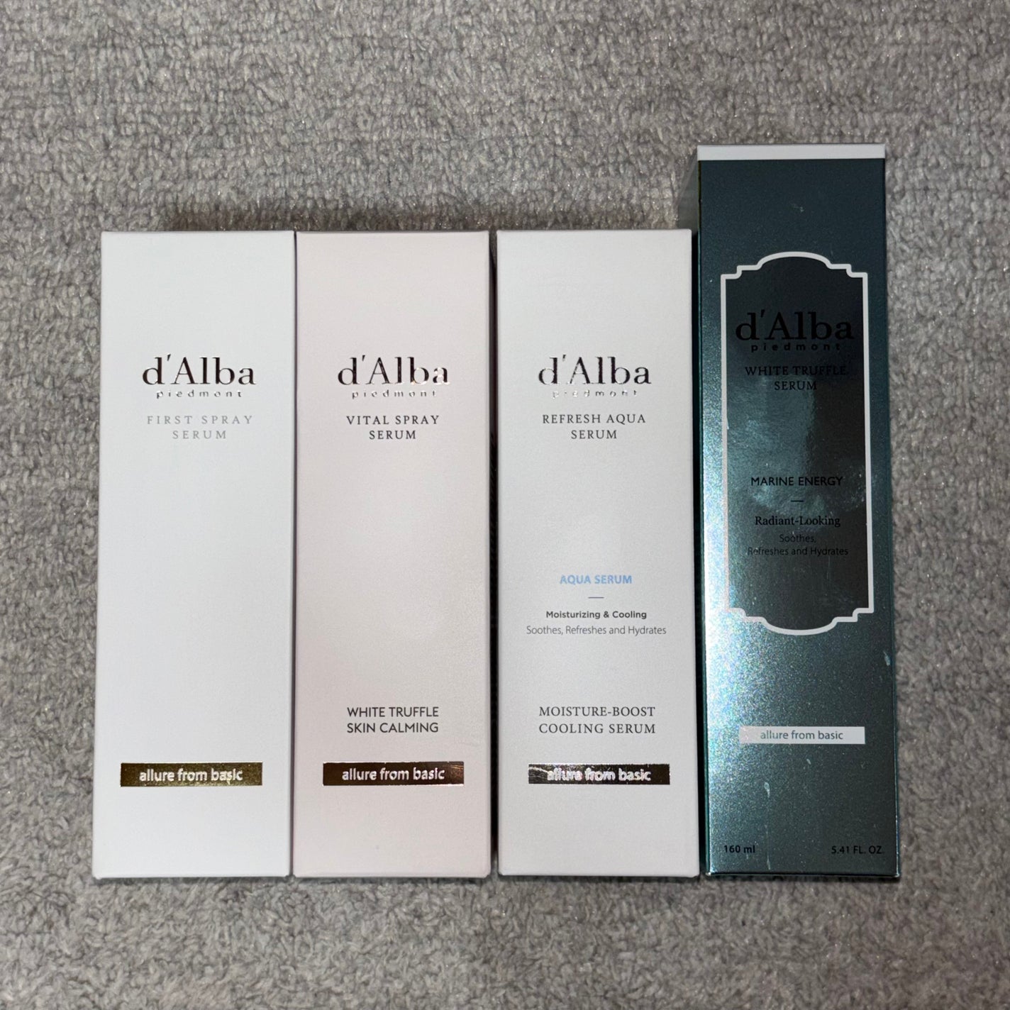 ダルバ ホワイトトリュフファーストスプレーセラム/ダルバ/ミスト状化粧水を使ったクチコミ(1枚目)