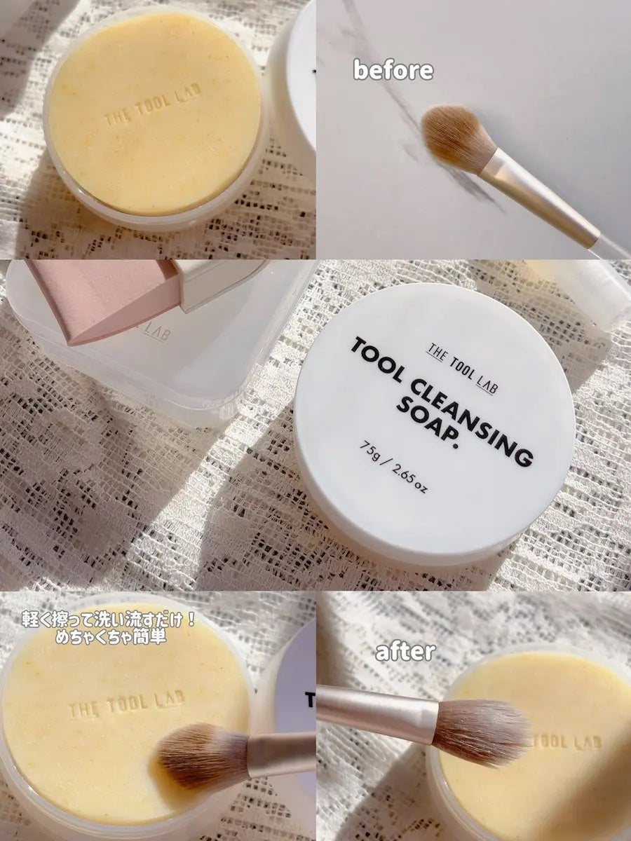 THE TOOL LAB ブラシ&パフクレンザー/THE TOOL LAB/その他化粧小物を使ったクチコミ(3枚目)