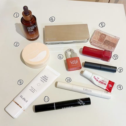 まめぱと フォロバ on LIPS 「.2025年使用して特にお気に入りコスメをまとめてみたよ♡(乾..」(2枚目)