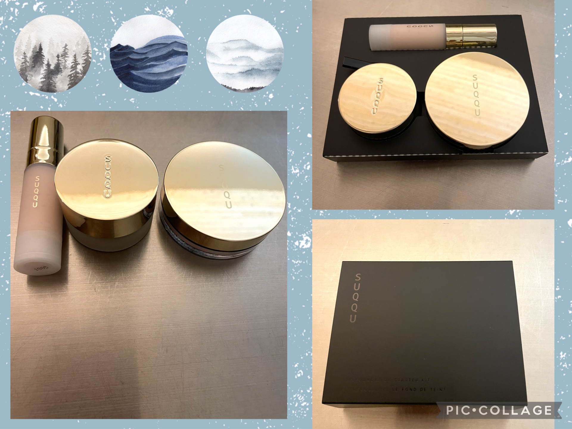 SUQQU ザ ファンデーション 
スターター キット
¥11,000
12月1日発売

まだ売っていたので買いました。
なければないで諦めたんですが💦


こないだカネボウのクリームファンデを
使い切ったからいいかなー？っと思って。

