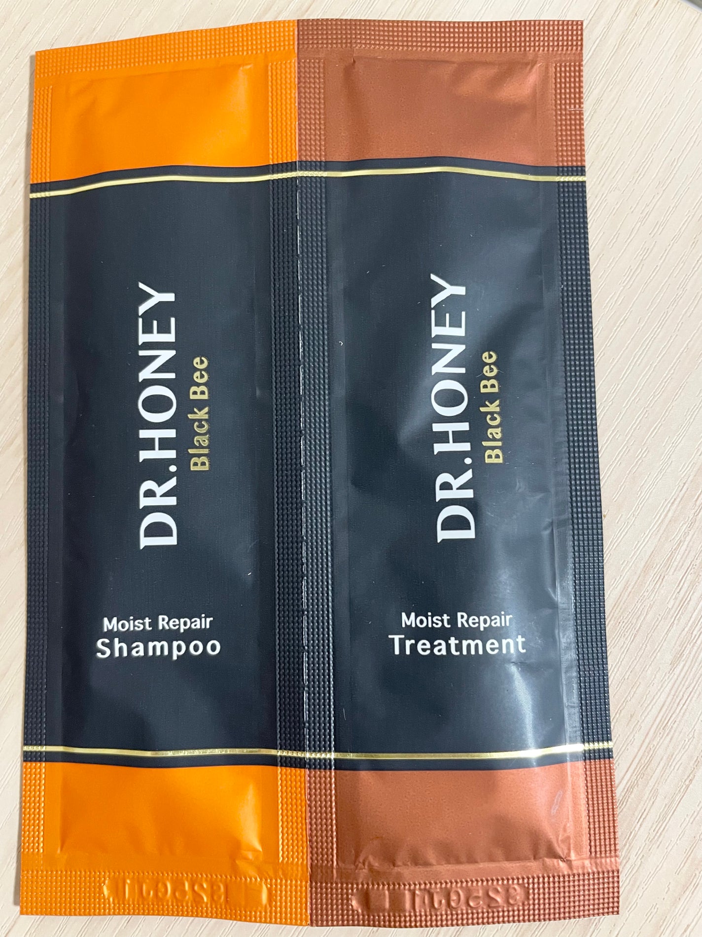 DRハニー ブラックビー モイスト リペア シャンプー/ヘアトリートメント/DR.HONEY/市販シャンプーを使ったクチコミ(2枚目)