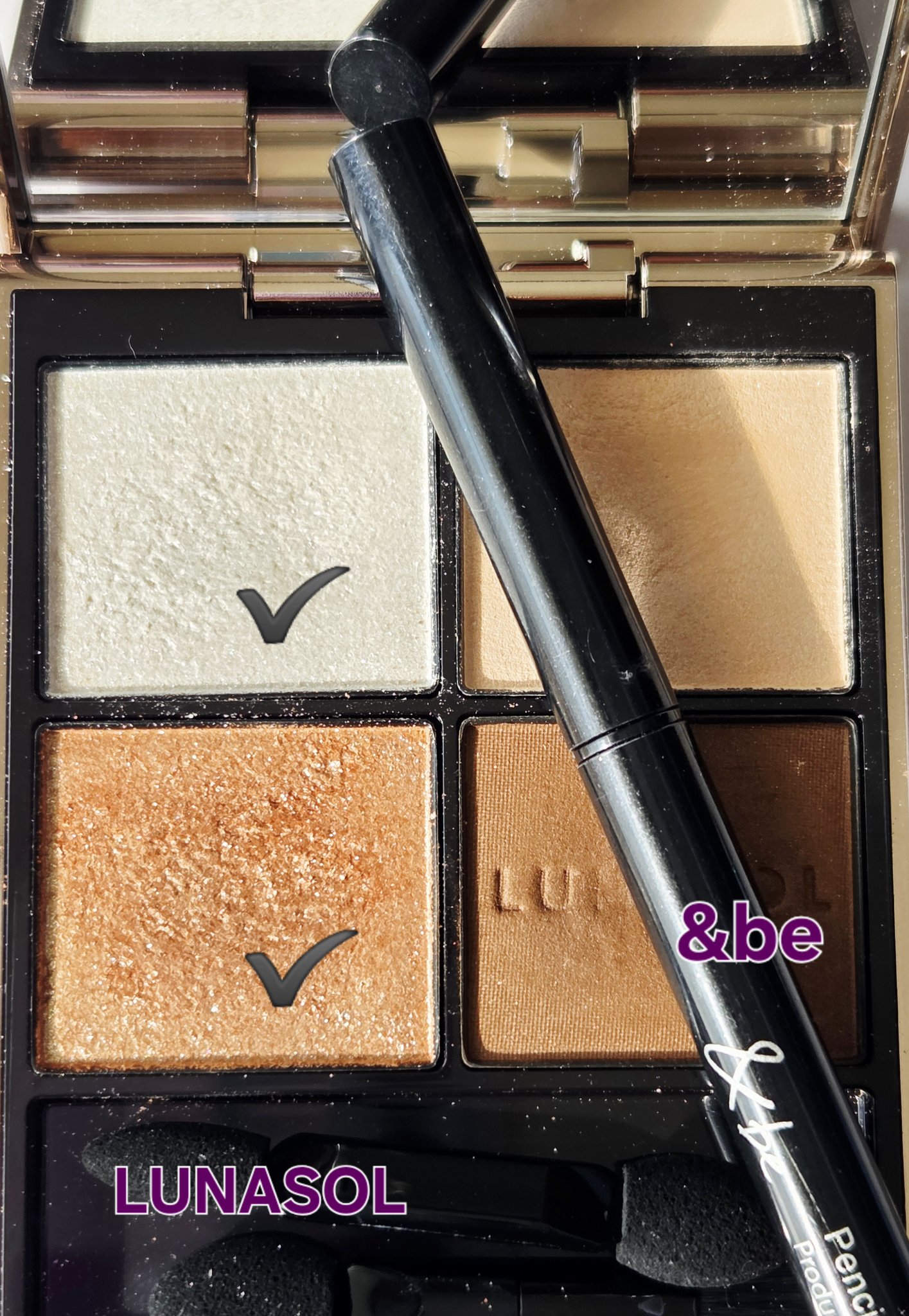 ルナソル アイカラーレーションN/LUNASOL/アイシャドウパレットを使ったクチコミ（1枚目）