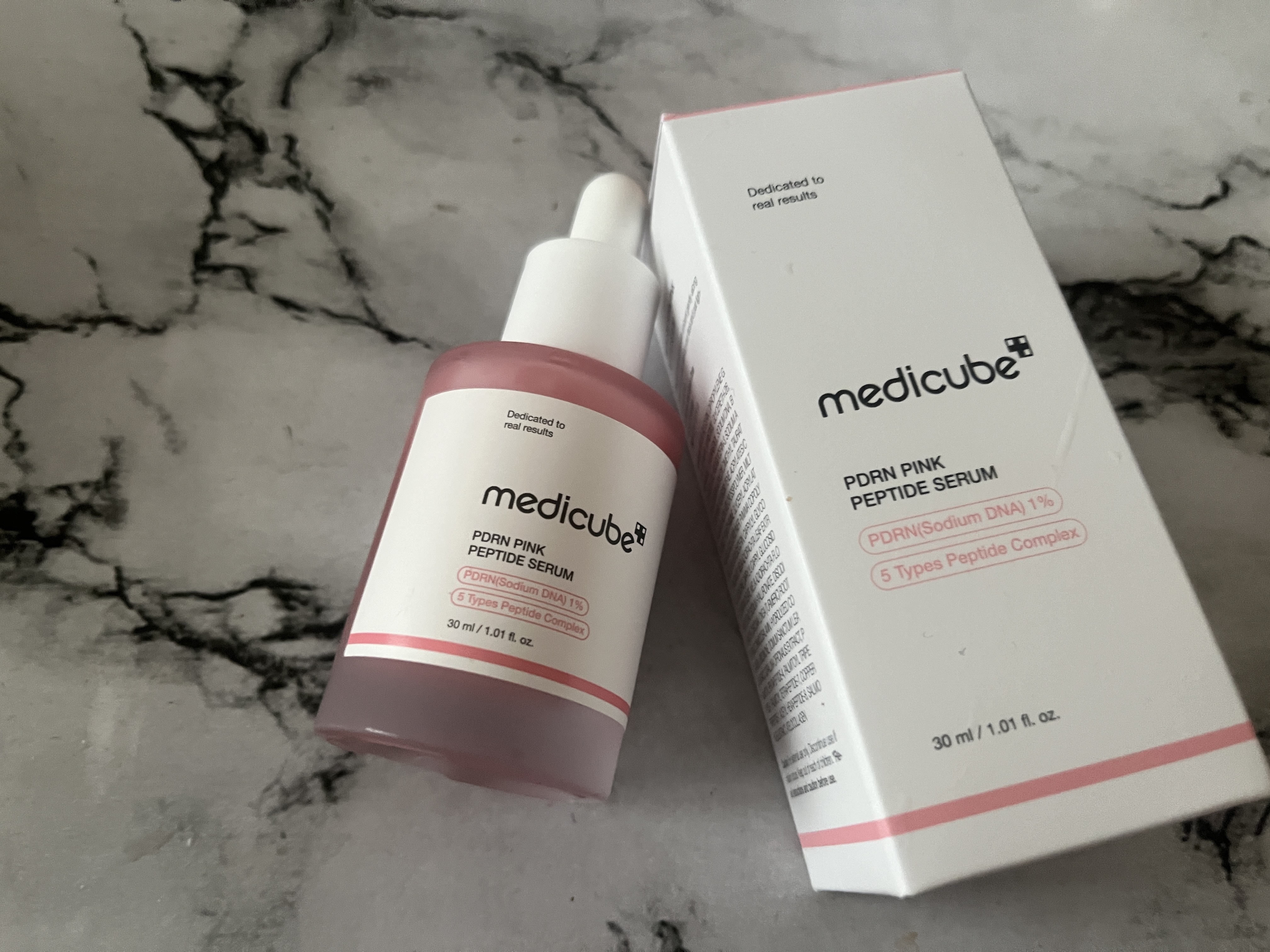 PDRNピンクアンプル PDRN 10,000ppm配合/MEDICUBE/美容液を使ったクチコミ（1枚目）