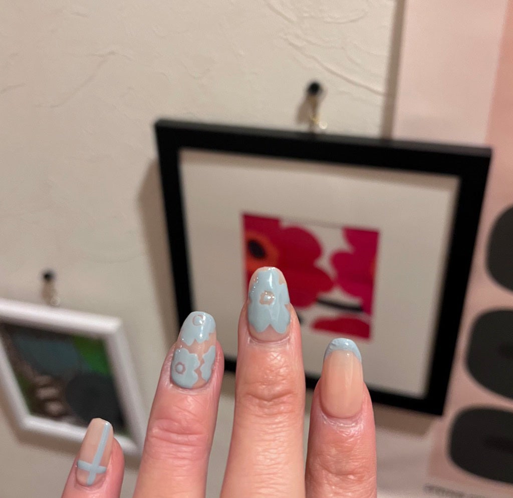 ジェルネイル(ライト対応)/セリア/ジェルネイルを使ったクチコミ(1枚目)