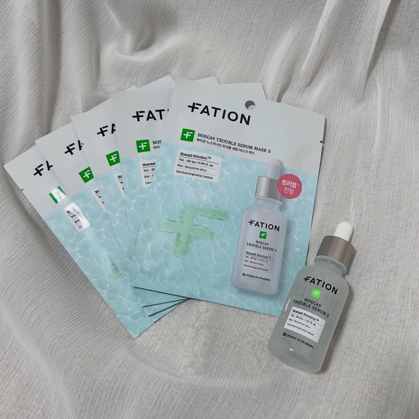 ノスカナイントラブルセラムS/FATION/美容液を使ったクチコミ（1枚目）