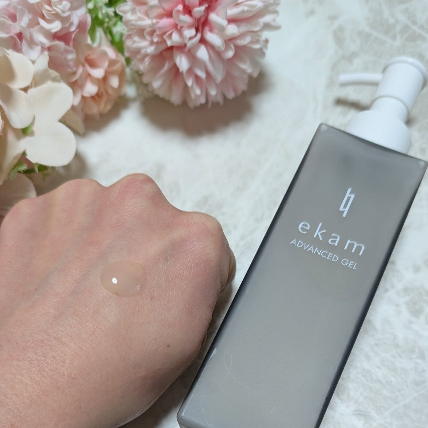 ekam アドバンスドジェル<オールインワンジェル>/ekam/オールインワン化粧品を使ったクチコミ(4枚目)