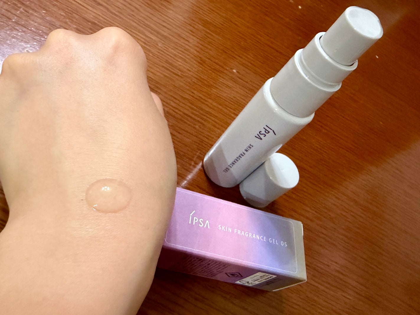 イプサ スキンフレグランスジェル 05 花風にまどろむ/IPSA/香水(その他)を使ったクチコミ(2枚目)