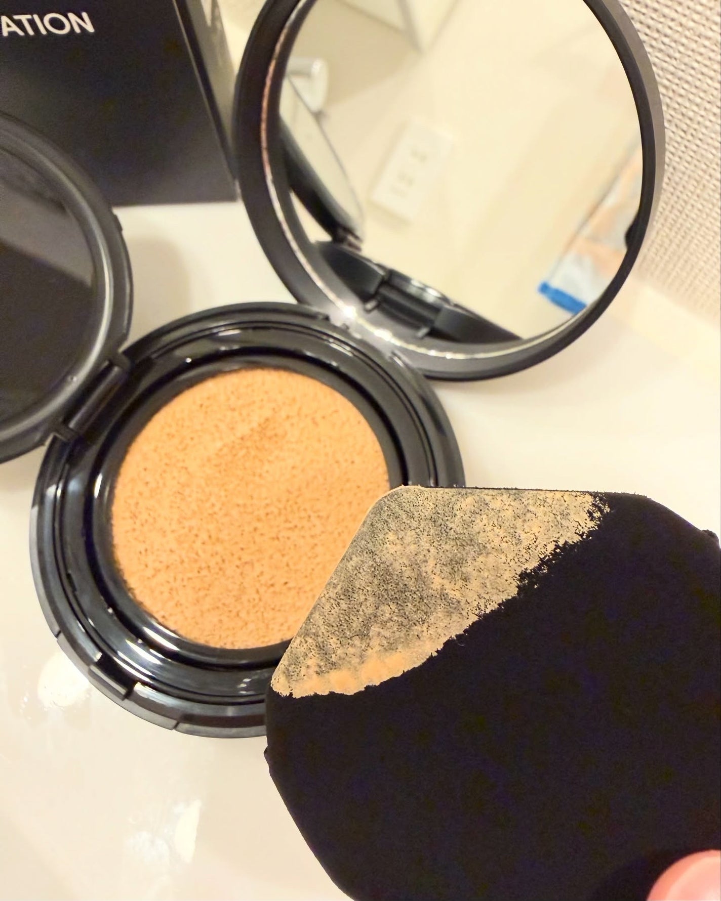 スタジオ フィックス ロングウエア クッション ファンデーション SPF 50/M・A・C/クッションファンデーションを使ったクチコミ(6枚目)