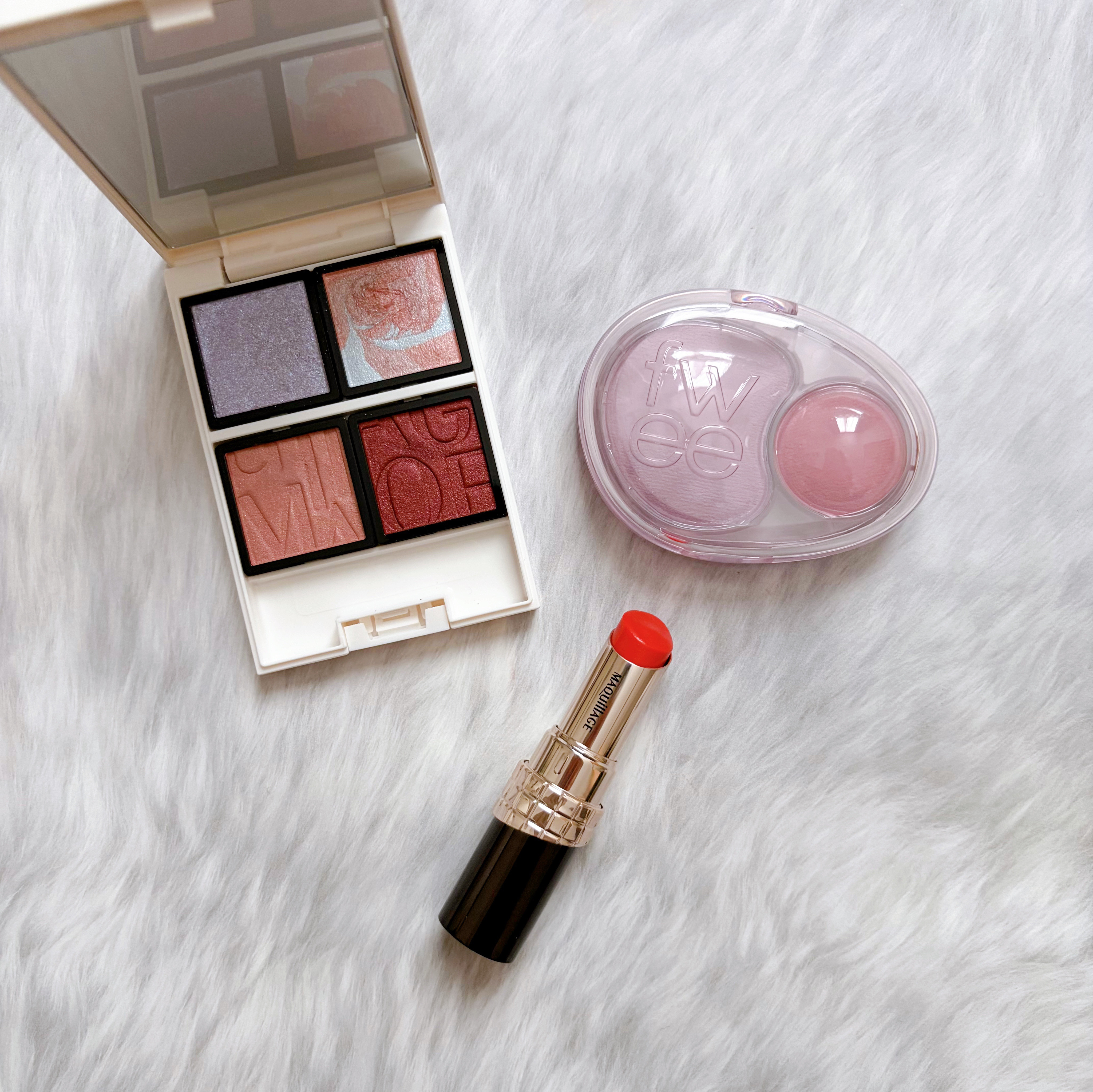 デュアルチークメロウ/fwee/ジェル・クリームチークを使ったクチコミ（1枚目）