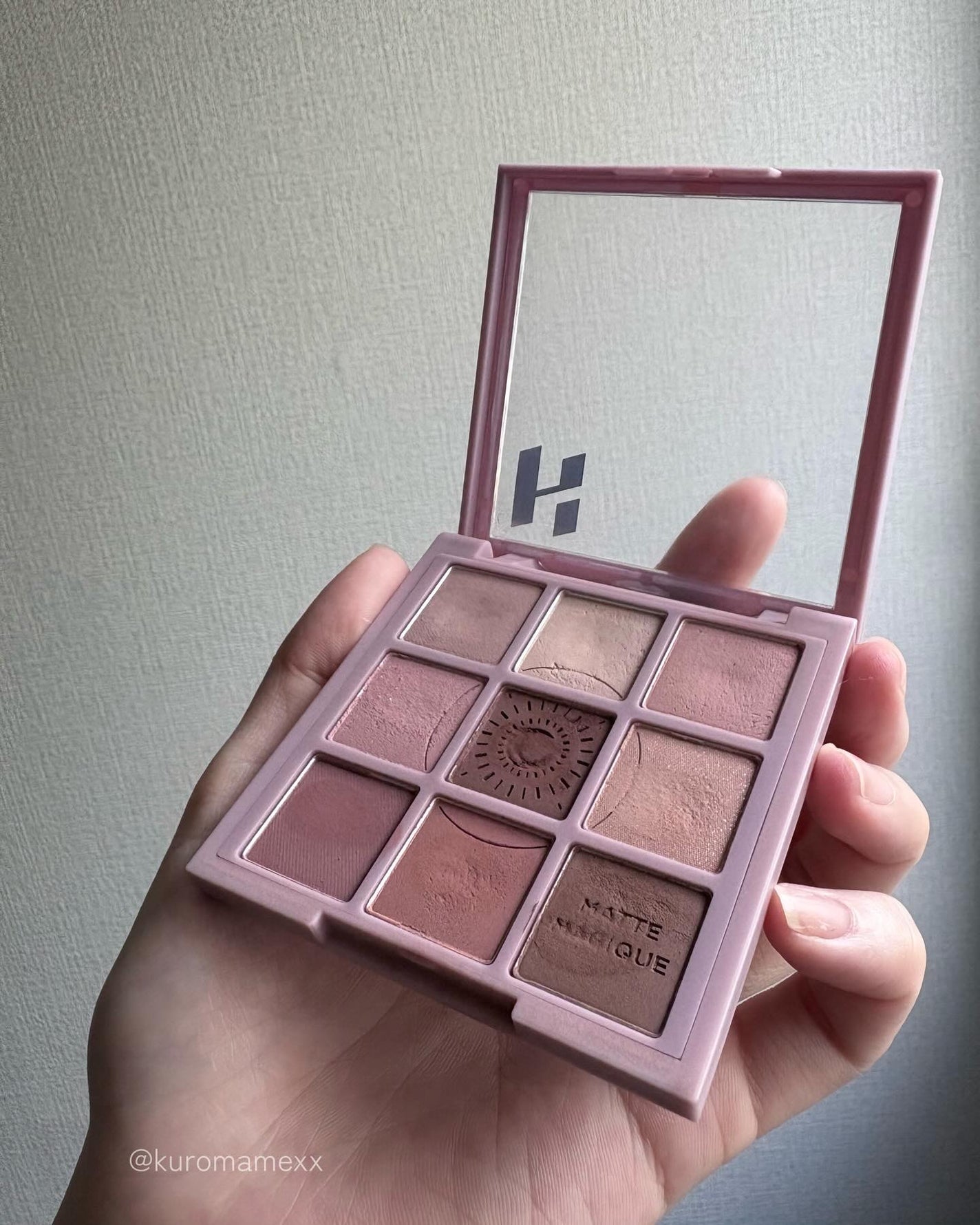 マイフェイブムードアイパレット 9カラー/HOLIKA HOLIKA/アイシャドウパレットを使ったクチコミ(2枚目)