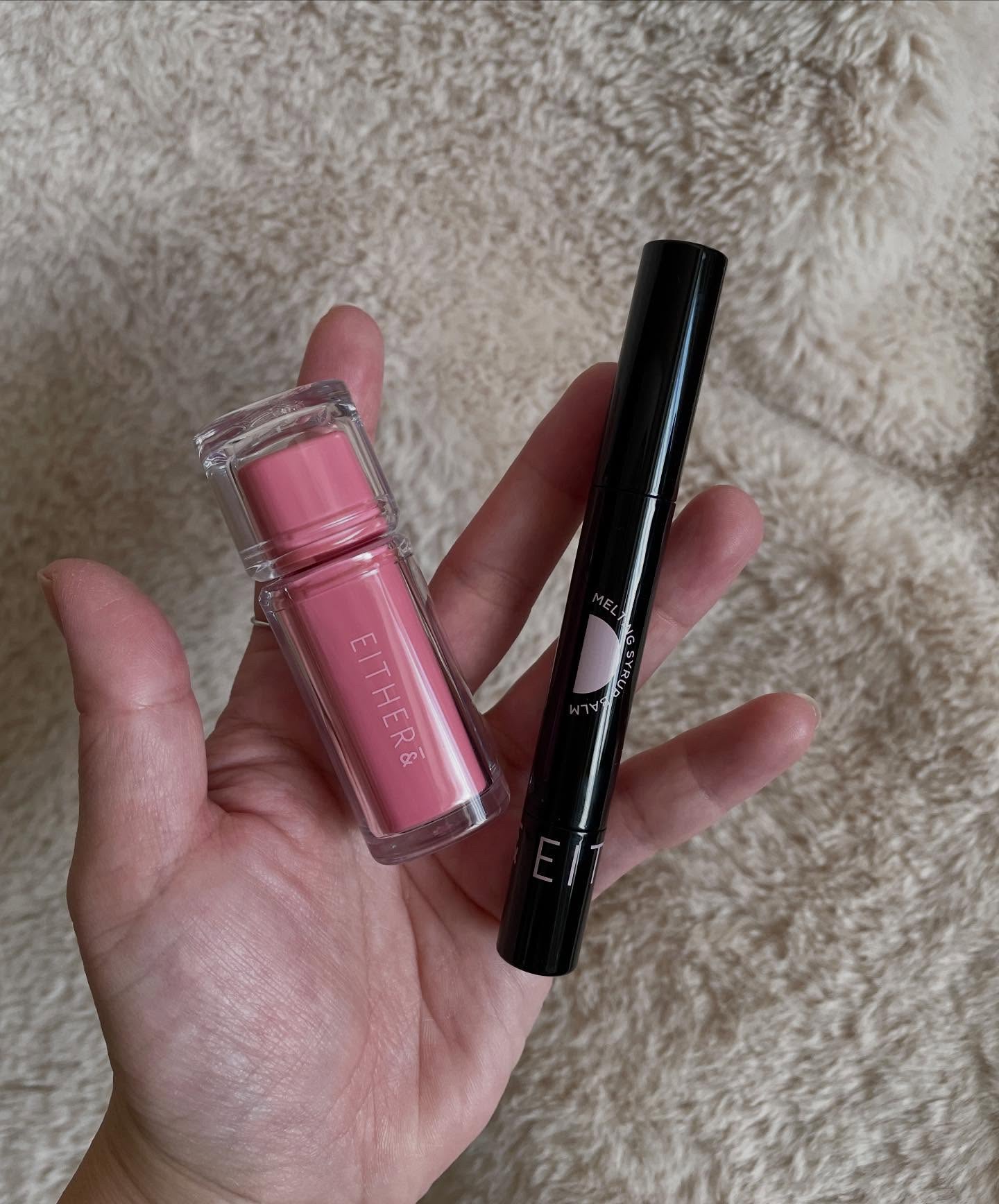 MELTING SYRUP BALM/EITHER＆/リップバームを使ったクチコミ（3枚目）