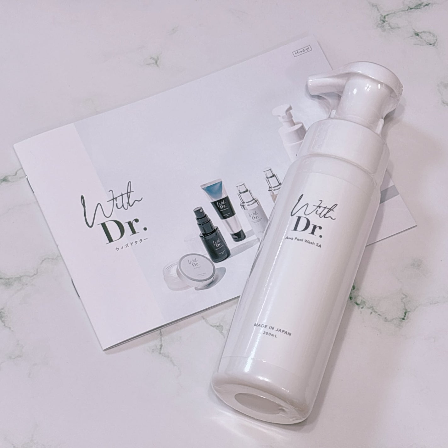 うさこ on LIPS 「新発売の泡洗顔🫧/WithDr.泡ピールウォッシュSA容量:2..」(3枚目)