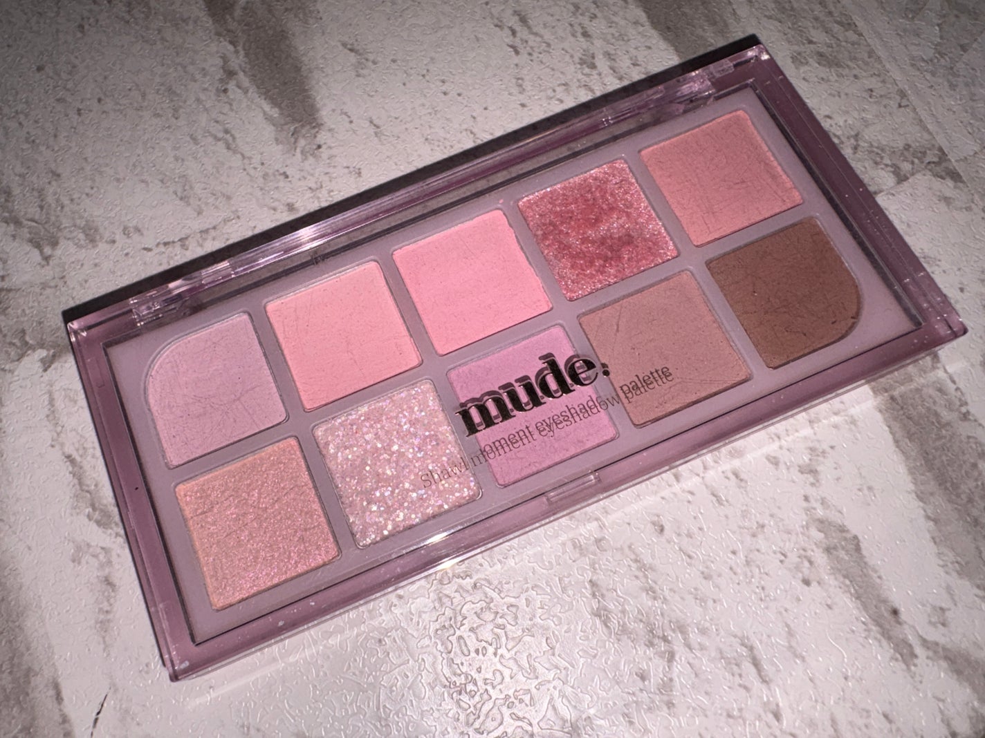 MDショールモーメント アイシャドウパレット/mude./アイシャドウパレットを使ったクチコミ(1枚目)