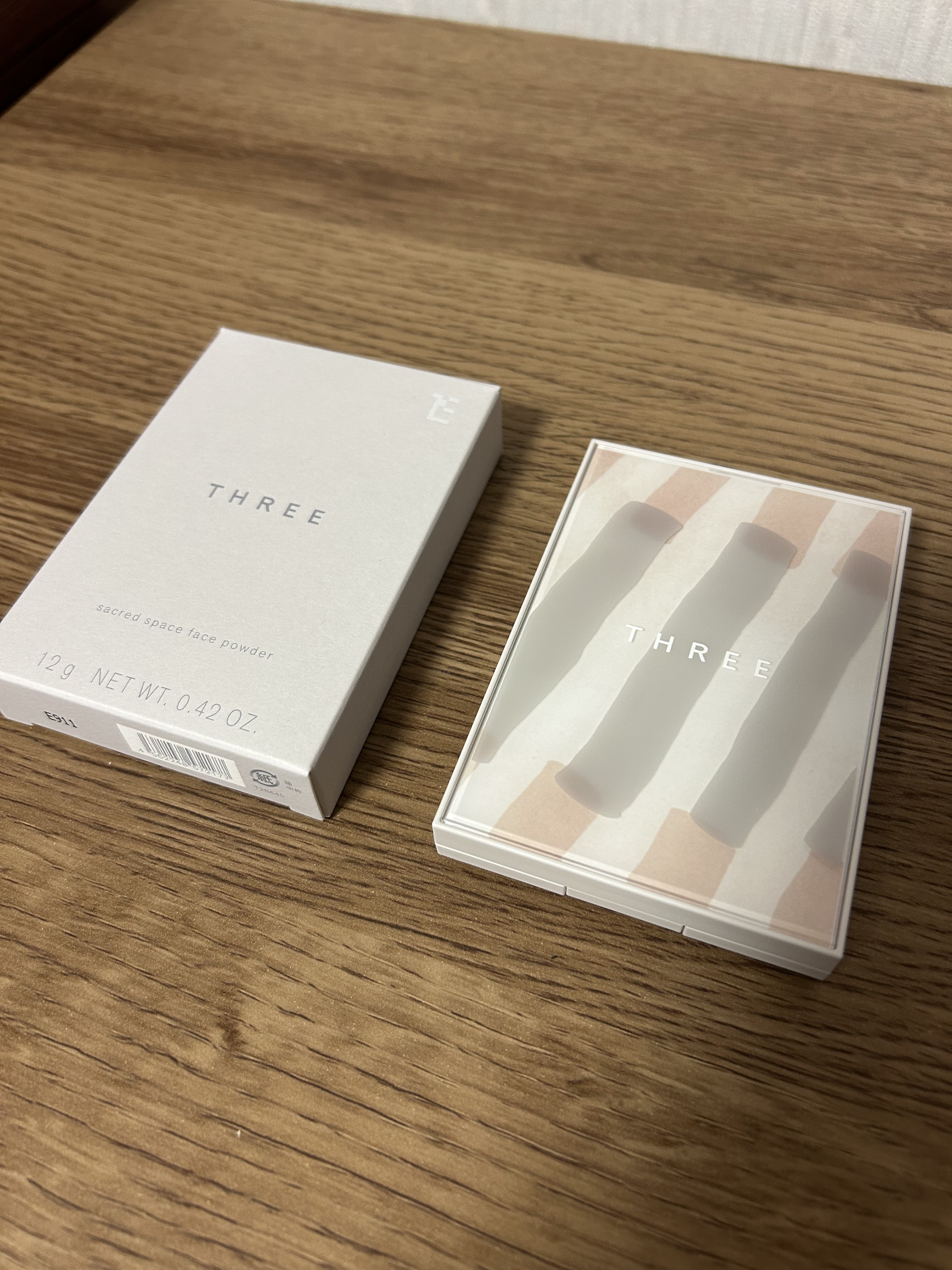 THREE セイクリッドスペース フェイスパウダー/THREE/プレストパウダーを使ったクチコミ（1枚目）