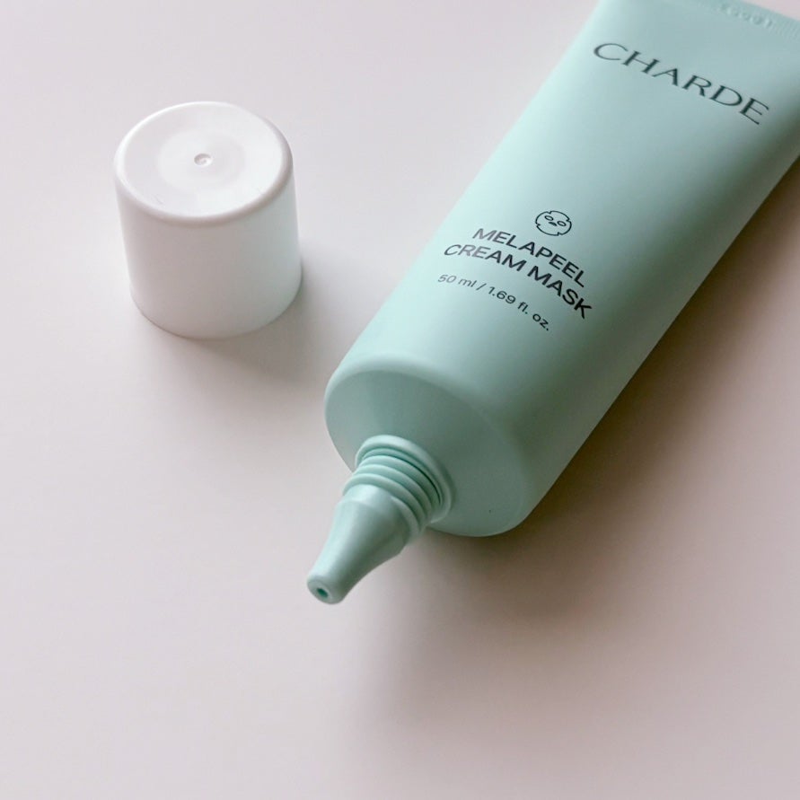 メラピールクリームマスク/CHARDE/ピーリングを使ったクチコミ(7枚目)