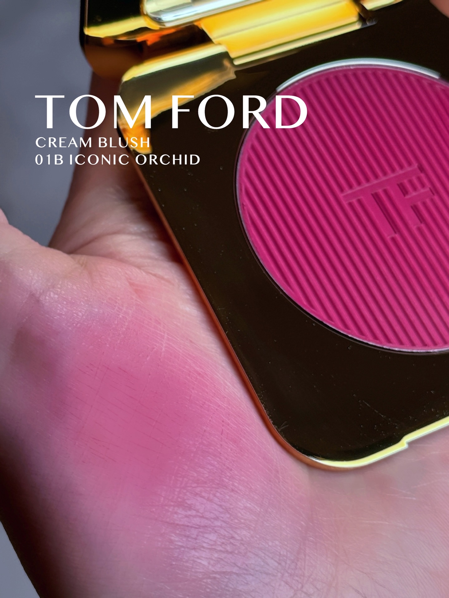 トム フォード クリーム ブラッシュ/TOM FORD BEAUTY/ジェル・クリームチークを使ったクチコミ（1枚目）