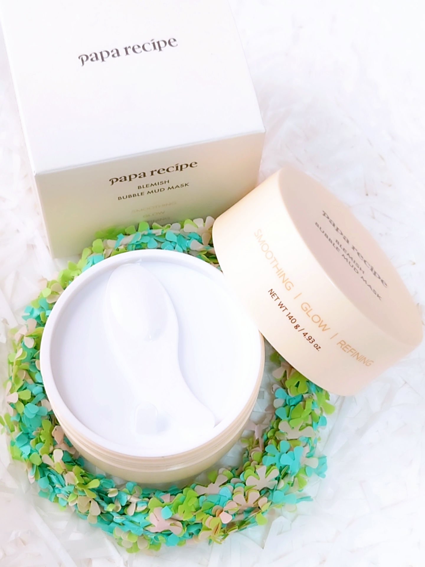 ブレミッシュバブルマッドマスク/PAPA RECIPE/スクラブ・ゴマージュを使ったクチコミ（2枚目）