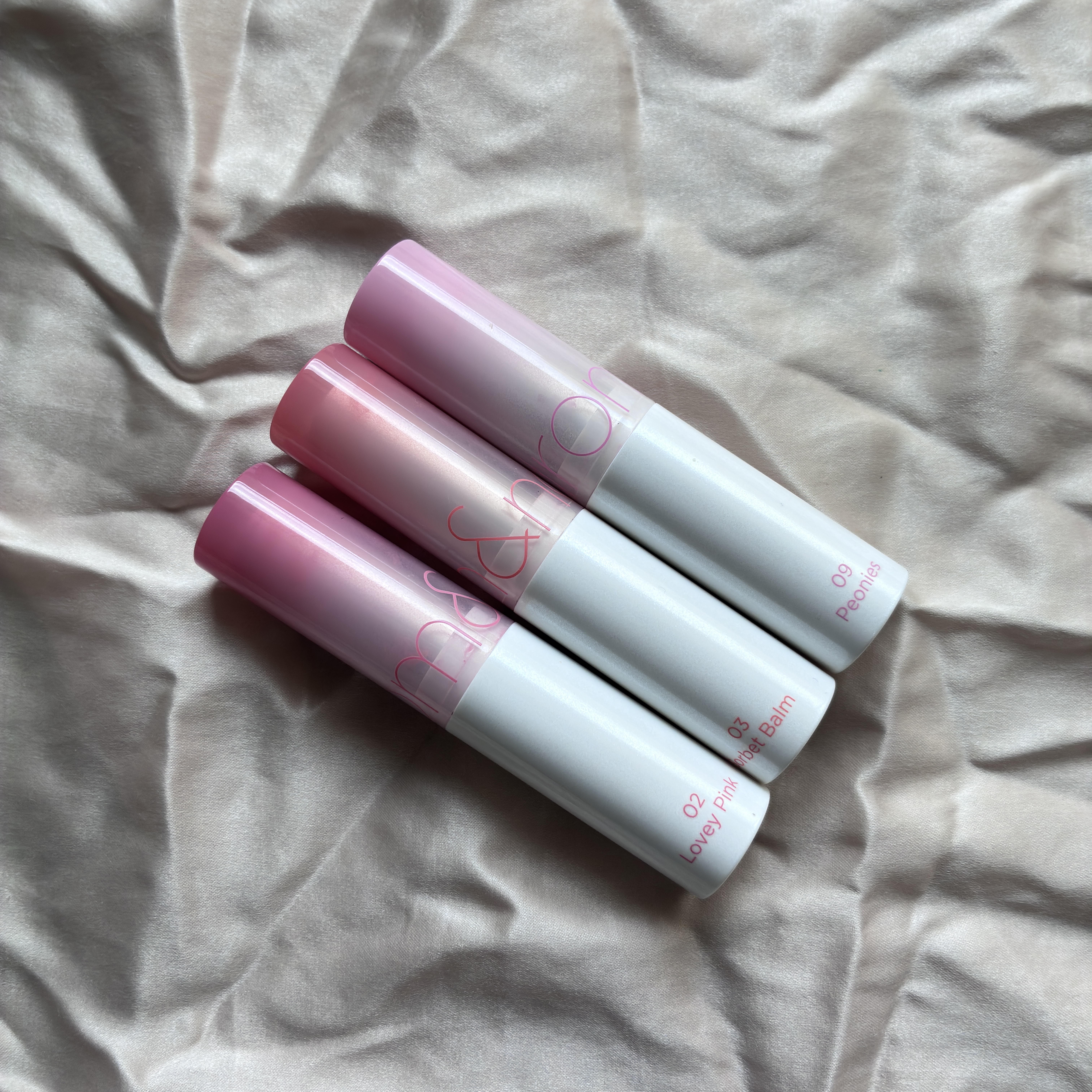 グラスティングメルティングバーム/rom&nd/リップバームを使ったクチコミ（1枚目）