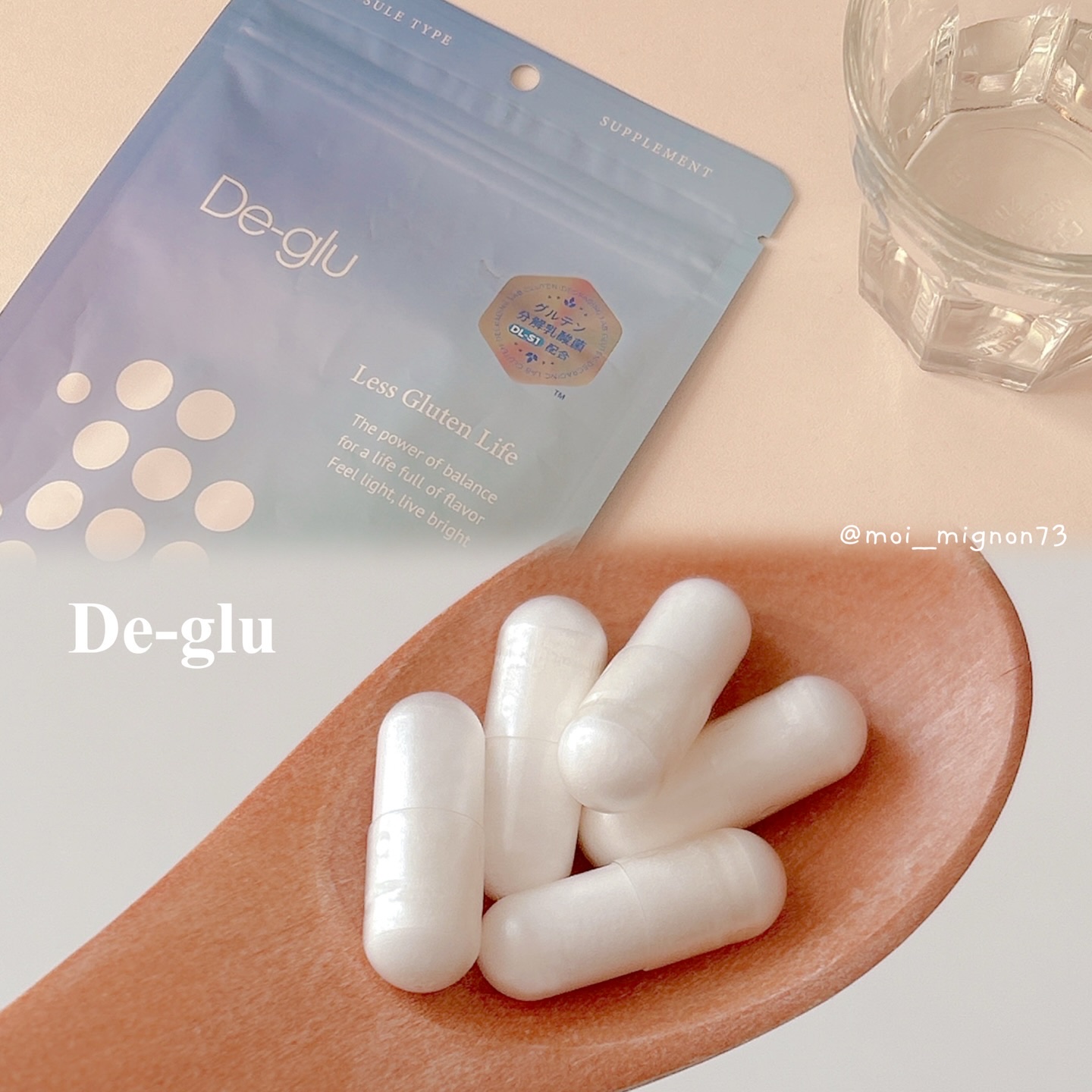 グルテン分解乳酸菌サプリメント/De-glu/健康サプリメントを使ったクチコミ（3枚目）