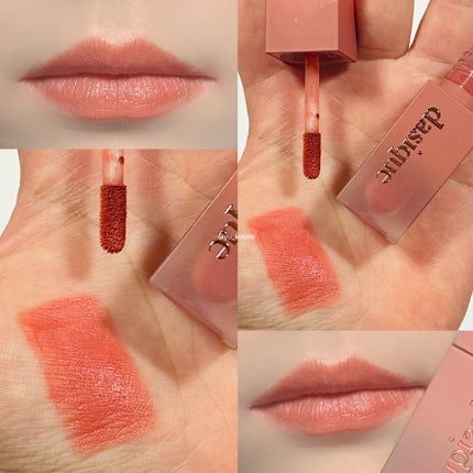 クリームドゥローズティント/dasique/リップティントを使ったクチコミ(6枚目)