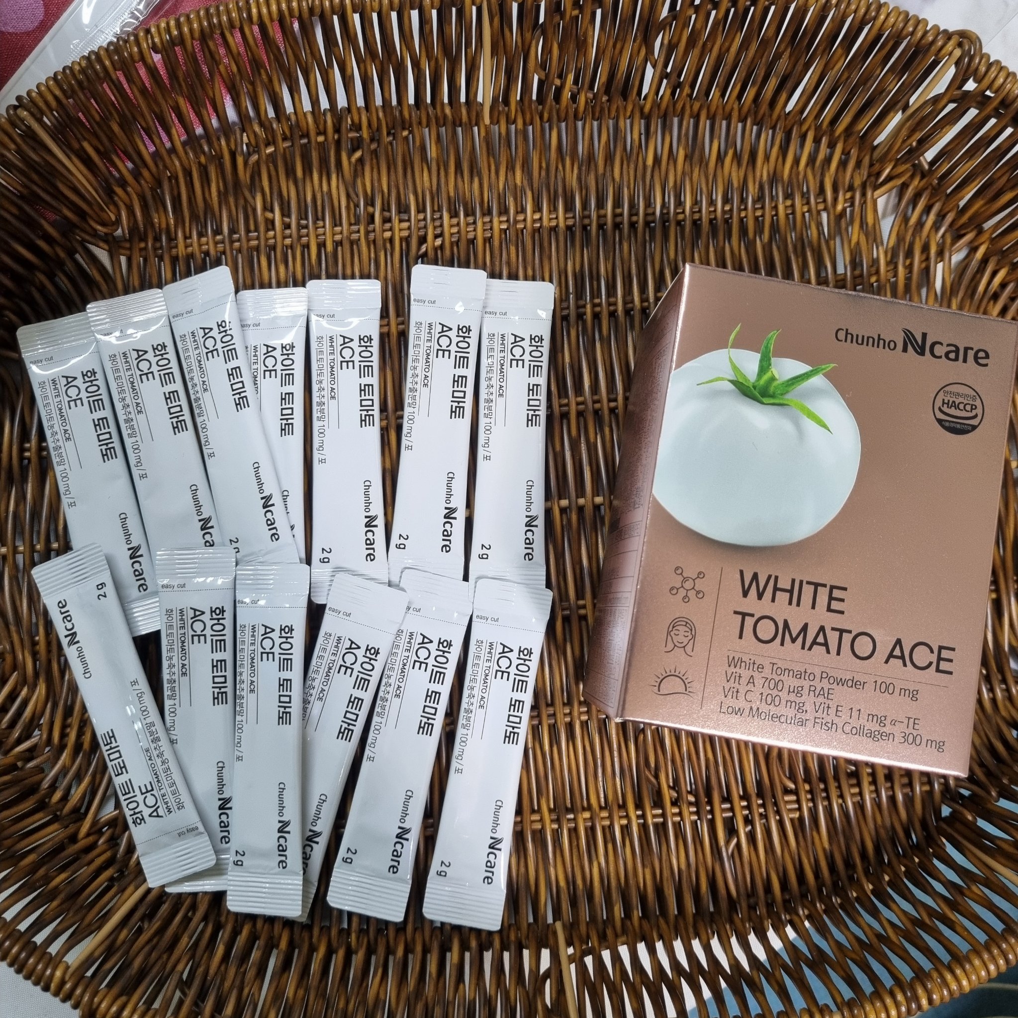  ホワイトトマト ACE 1box 30包/ChunhoNcare/美容サプリメントを使ったクチコミ（1枚目）