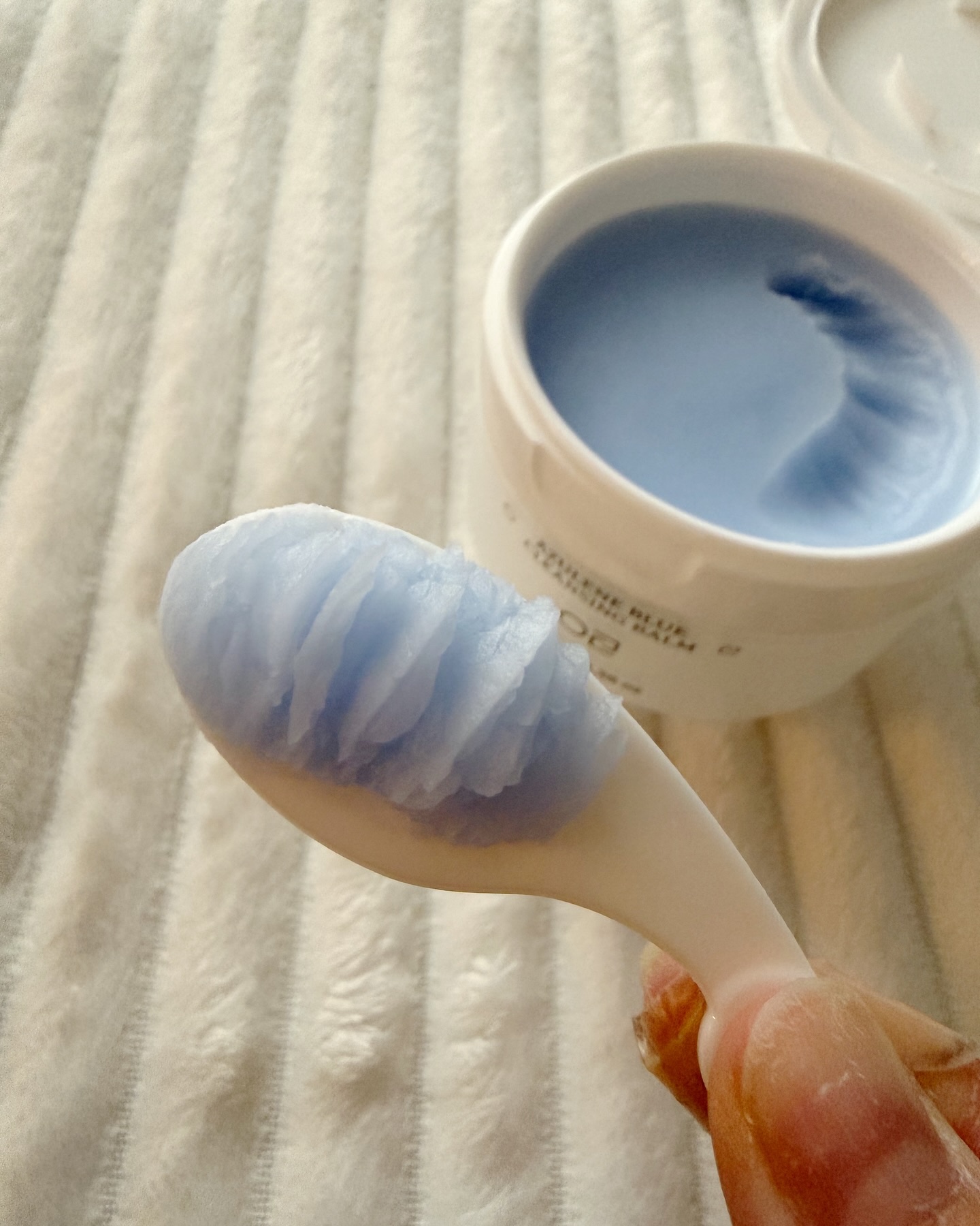 アズレンブルークレンジングバーム/原料工房/クレンジングバームを使ったクチコミ（3枚目）