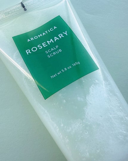 ローズマリー スカルプ スクラブ/AROMATICA/ヘッドスクラブを使ったクチコミ(5枚目)
