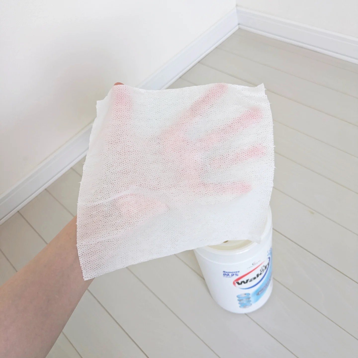 除菌ウェットシート/ウォルシュ/ティッシュを使ったクチコミ（3枚目）