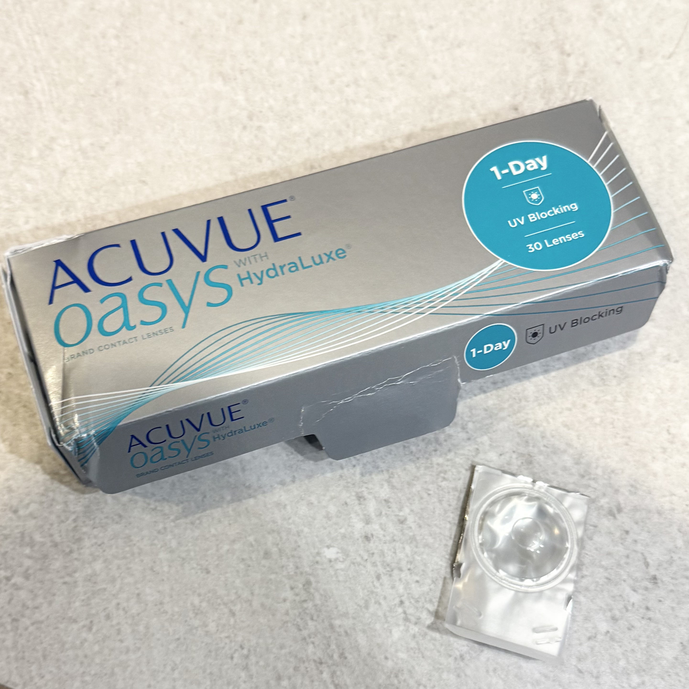 ワンデーアキュビューオアシス/Johnson & Johnson/ワンデー（１DAY）カラコンを使ったクチコミ（1枚目）