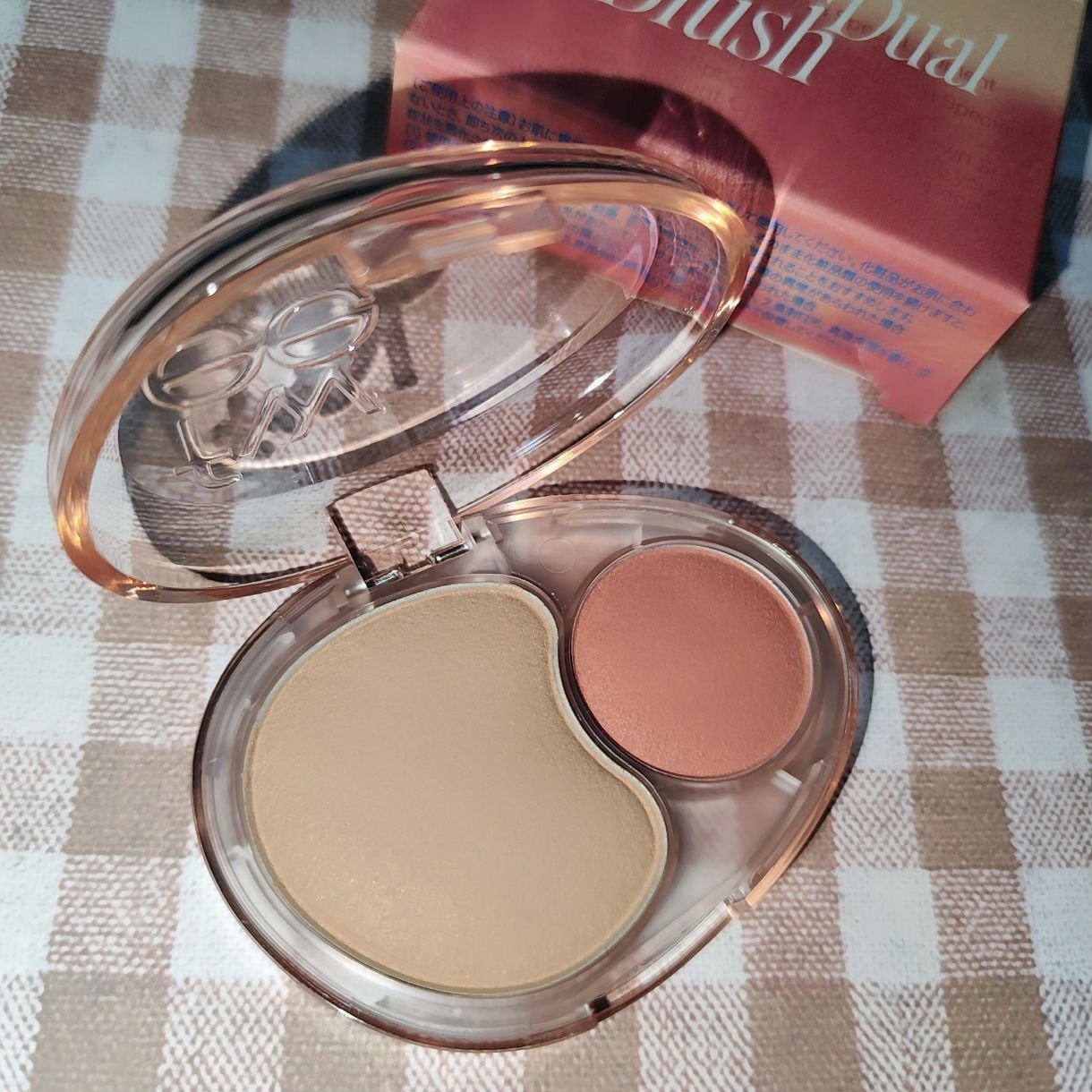 デュアルチークメロウ/fwee/ジェル・クリームチークを使ったクチコミ（2枚目）