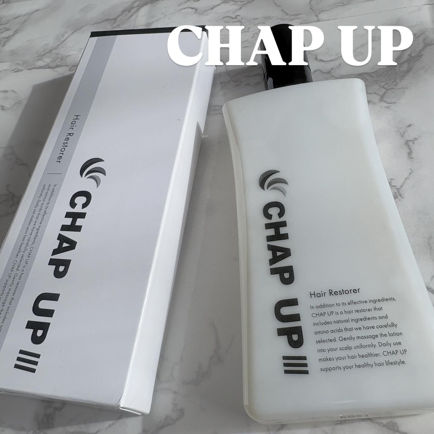 チャップアップ育毛ローション/CHAP UP(チャップアップ)/頭皮ローションを使ったクチコミ（1枚目）