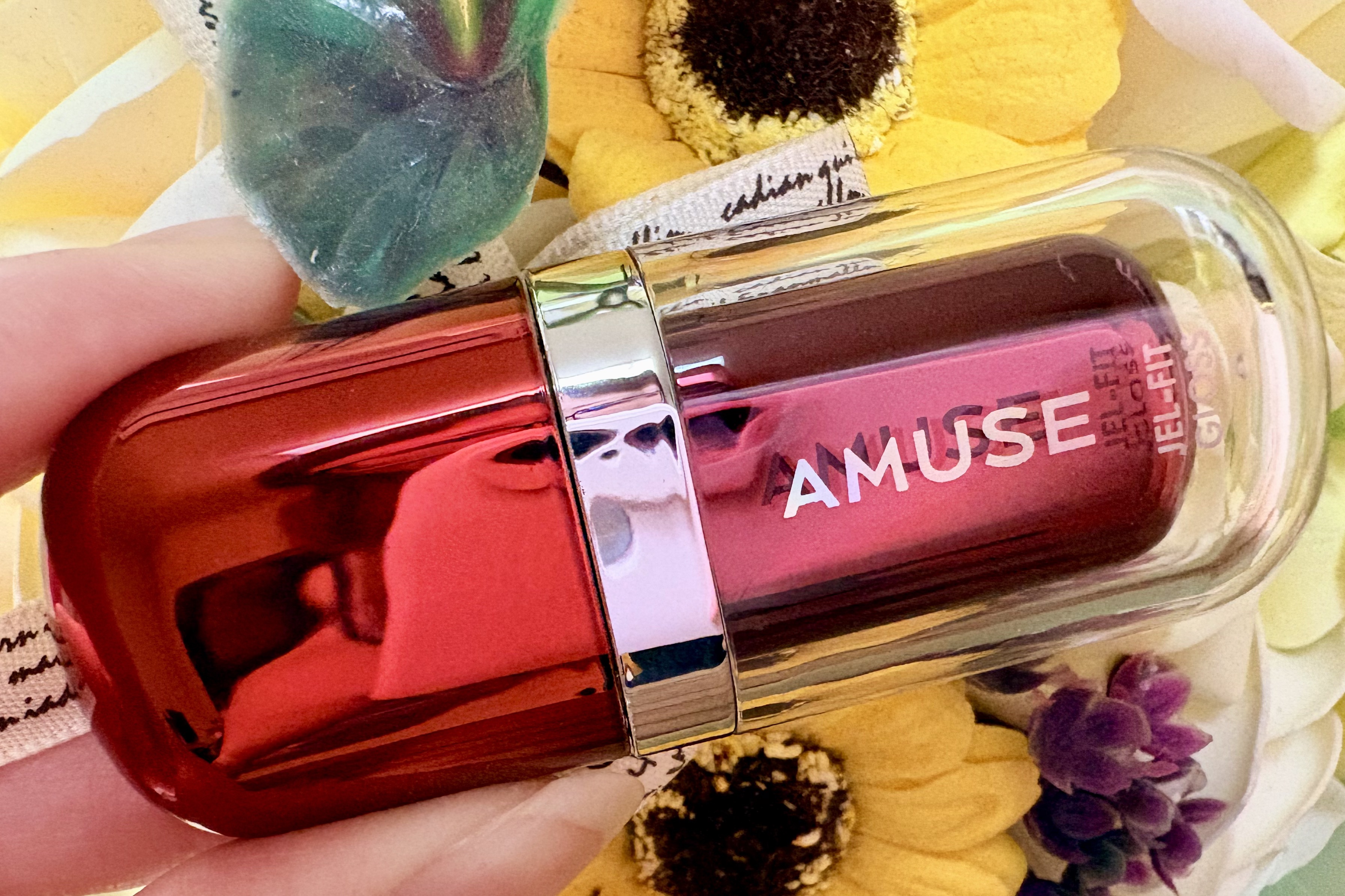 ジェルフィットグロス/AMUSE/リップグロスを使ったクチコミ（1枚目）