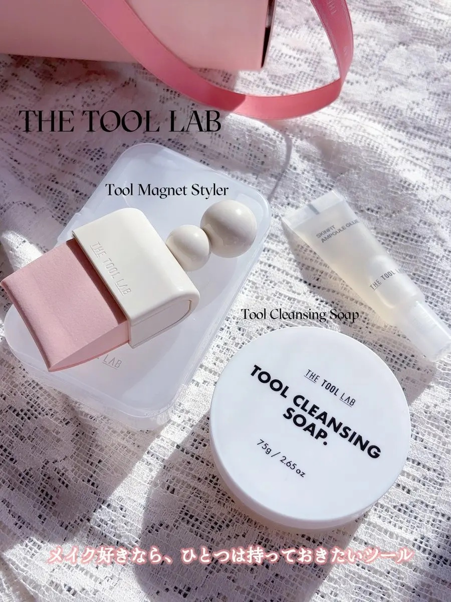 THE TOOL LAB ブラシ&パフクレンザー/THE TOOL LAB/その他化粧小物を使ったクチコミ（1枚目）