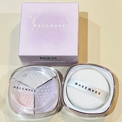 ステイフィクサーマルチカラーパウダー/wakemake/ルースパウダーを使ったクチコミ(1枚目)