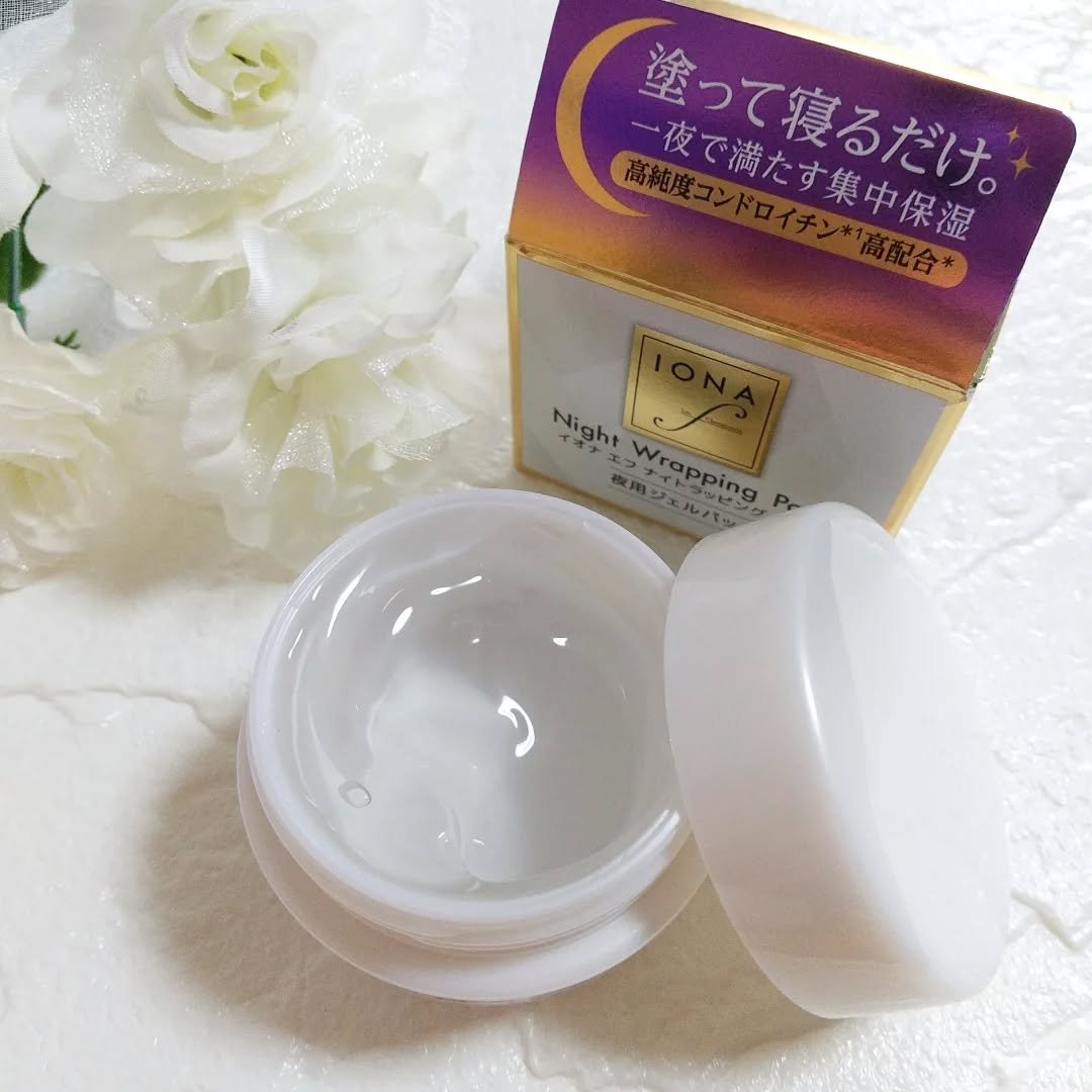 ナイトラッピングパック/イオナ エフ/フェイスクリームを使ったクチコミ（2枚目）